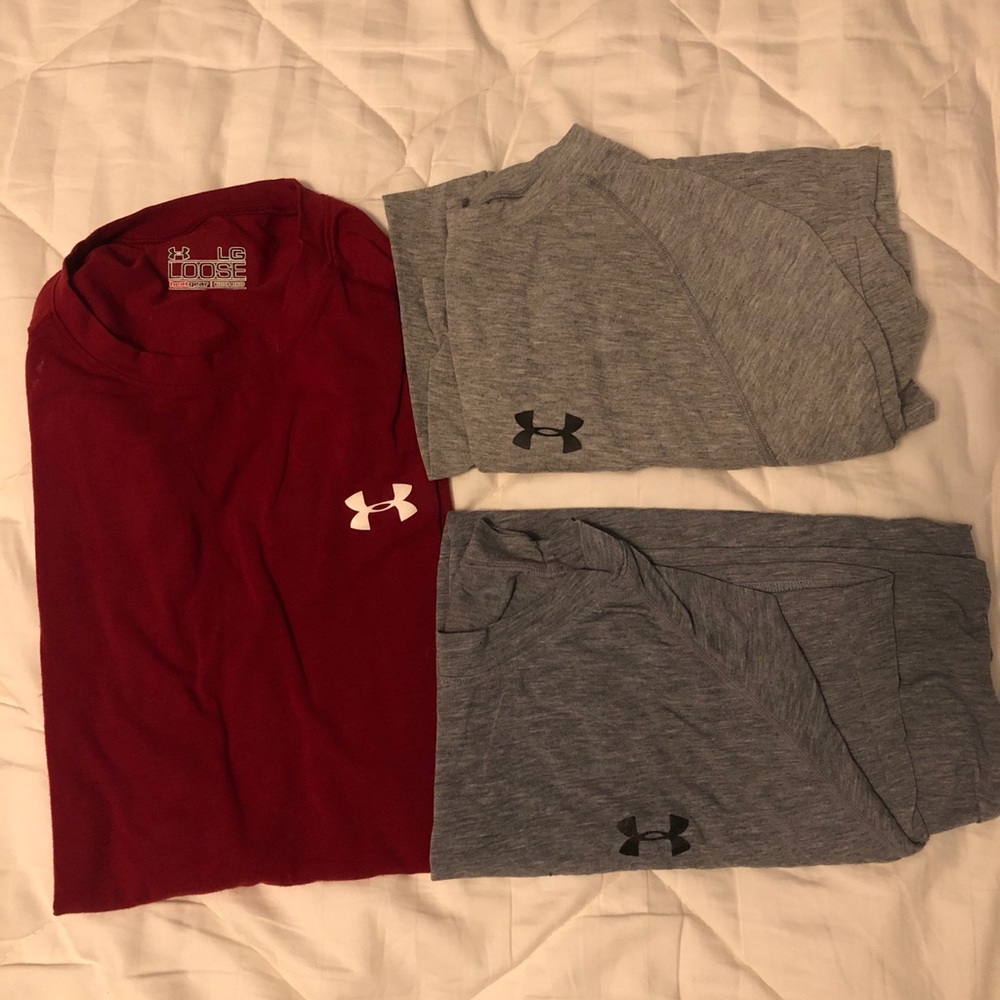 Men’s under armour heat gear tshirts